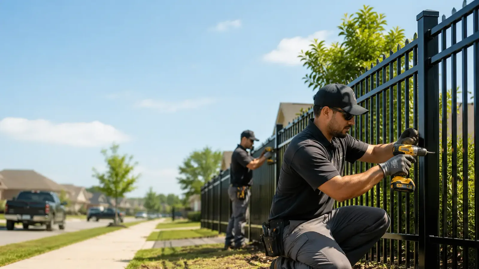 Metal Fence Installation in Summer Shade, KY